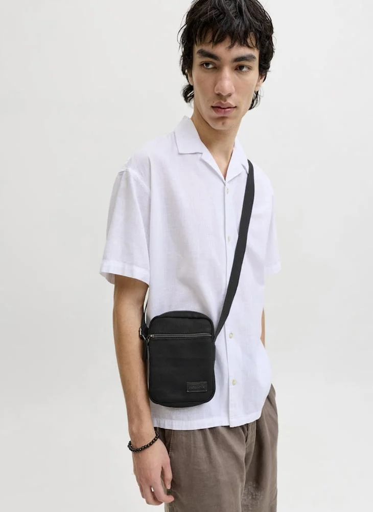 JACK & JONES Black Casual Crossbody Bag for Men | Best Price UAE